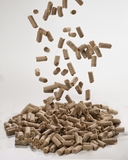 Granulated feed bran