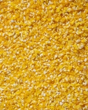 Polished maize grits